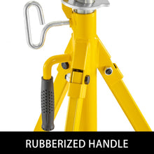 Load image into Gallery viewer, Portable Roller Head Pipe Stand