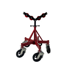 Load image into Gallery viewer, Five Legs Heavy Duty Pipe Roller Support