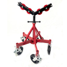 Load image into Gallery viewer, Five Legs Heavy Duty Pipe Roller Support