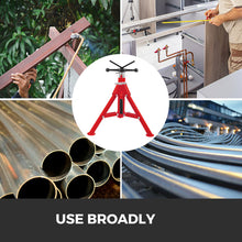 Load image into Gallery viewer, Pipe Jack Stand With V-Head 1107