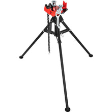 Load image into Gallery viewer, 5" Tripod Pipe Chain Vise Stand