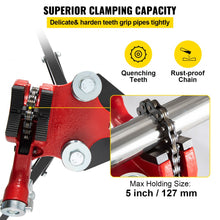 Load image into Gallery viewer, 5" Tripod Pipe Chain Vise Stand
