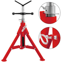 Load image into Gallery viewer, Pipe Jack Stand With V-Head 1107