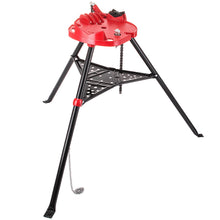 Load image into Gallery viewer, 6" Tripod Pipe Chain Vise Stand