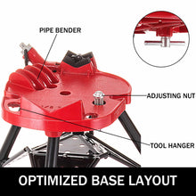 Load image into Gallery viewer, 6" Tripod Pipe Chain Vise Stand