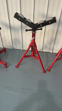 Load image into Gallery viewer, Big Roller Head Pipe Jack Stand
