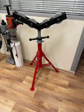 Load image into Gallery viewer, Big Roller Head Pipe Jack Stand