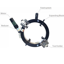 Cargar imagen en el visor de la galería, Máquina cortadora y biseladora de tubos eléctrica de 12 a 18&quot;
