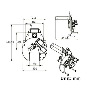 Open-head Orbital Welding Machine MWG-170