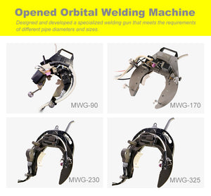 Máquina de soldadura orbital de cabezal abierto MWG-170