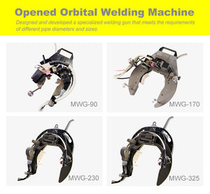 Máquina de soldadura orbital de cabezal abierto MWG-230