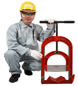 Ework-PE-pipe-guillotine-cutter