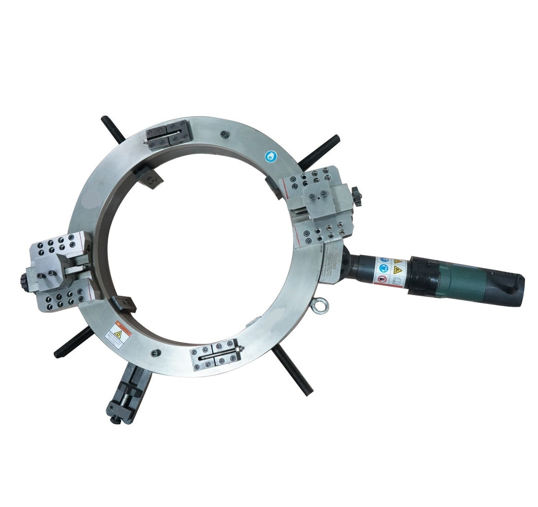 Máquina cortadora y biseladora de tubos eléctrica de 6 a 10