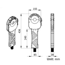 Cargar imagen en el visor de la galería, Máquina de soldadura orbital de cabezal cerrado MWF-80
