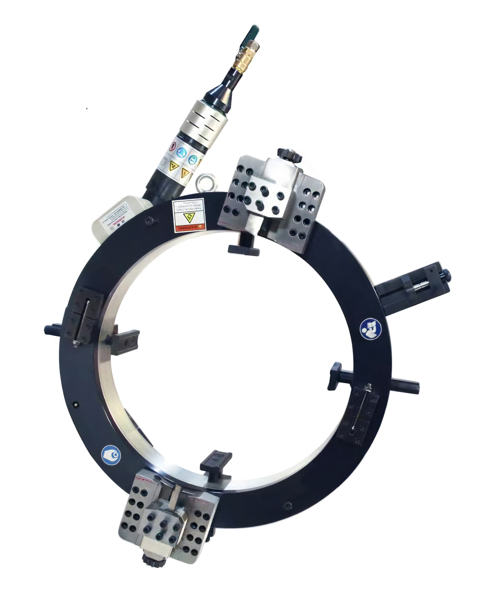 Pneumatic Pipe Cold Cutting And Beveling Machine 14-20