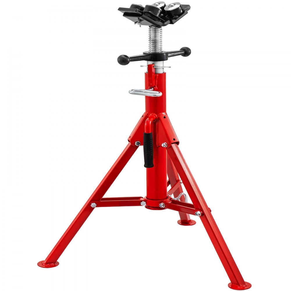 Pipe Jack Stand with 4-Ball Transfer V-Head