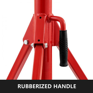 Pipe Jack Stand with 4-Ball Transfer V-Head